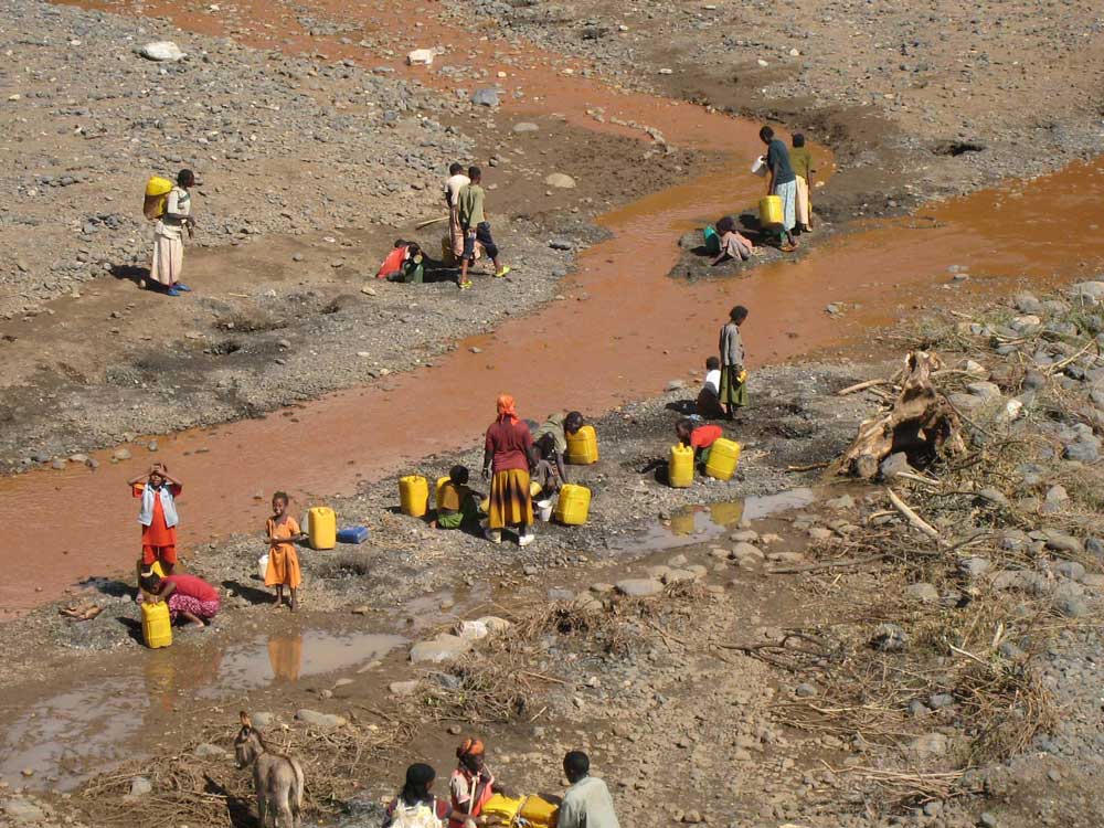 אתיופיה, שואבים מים