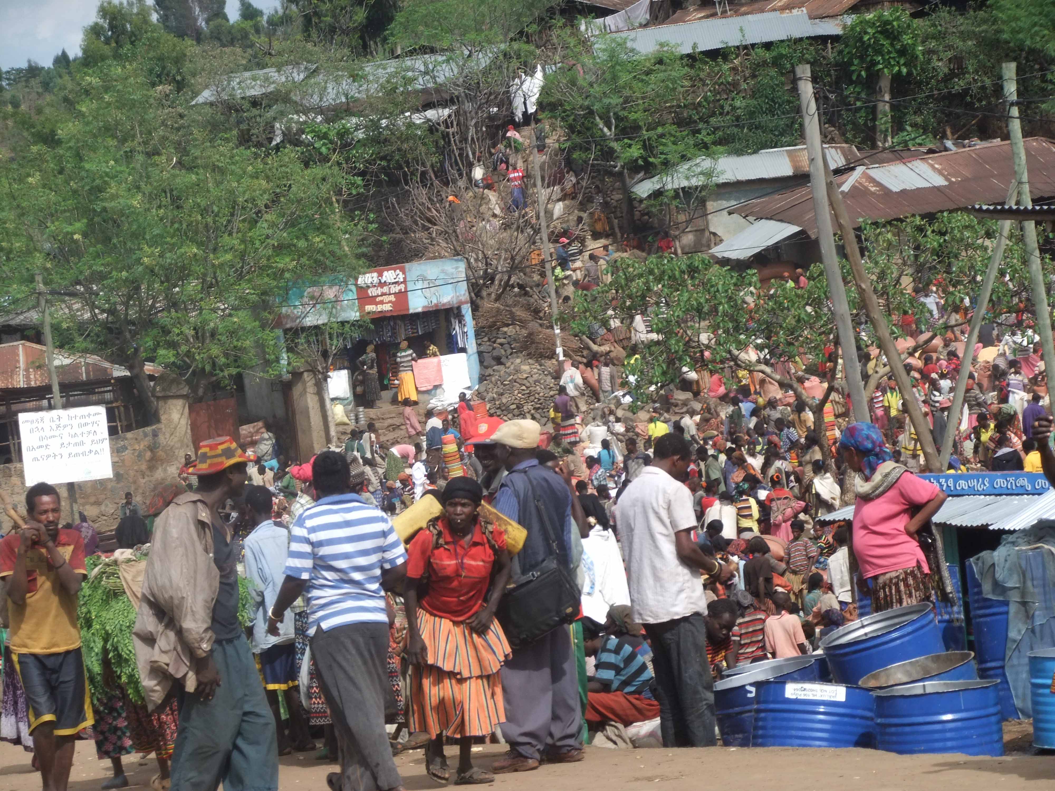 אתיופיה, אדיס אבבה, השוק