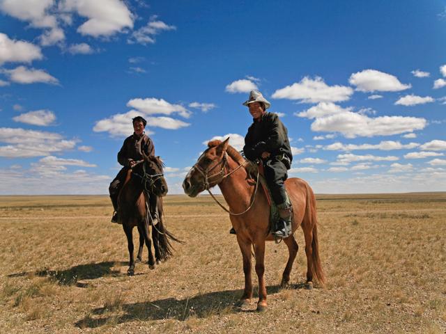 מונגוליה, רוכבים במדבר גובי
