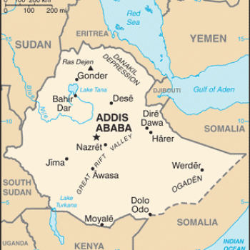 אתיופיה מפה